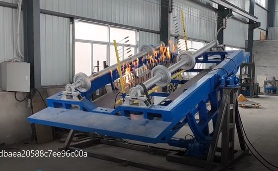 LDPE Open Flame Rock And Roll Machine Plastikowa maszyna do formowania rotacyjnego do zbiornika na wodę 1320 galonów