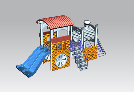 Tube Slide Plac zabaw Formy do formowania rotacyjnego Plastikowe rozmiary OEM