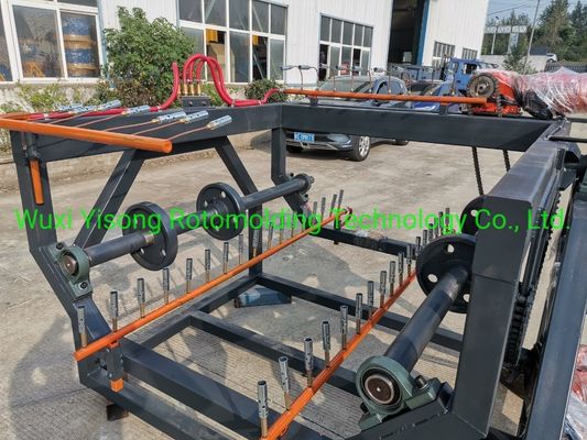 2000L Open Flame Rock And Roll Machine Producenci urządzeń do formowania rotacyjnego