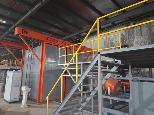 Obrotowa maszyna do formowania rotacyjnego Piekarnik 3,5m