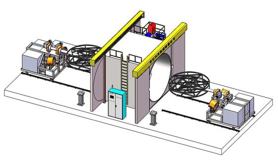 Producent maszyn do formowania rotacyjnego z piekarnikiem 3,0 m