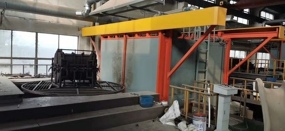 Maszyna do formowania rotacyjnego PLC Shuttle 1000KG Max. Waga 3000 mm Maks. Średnica