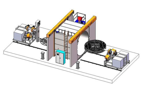 Specjalistyczna forma do formowania rotacyjnego stopu aluminium i obróbki cieplnej