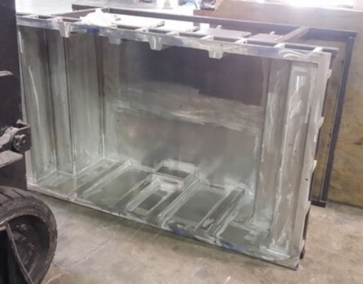 Formowanie rotacyjne stopu aluminium z dostosowaną konstrukcją gładkiej powierzchni